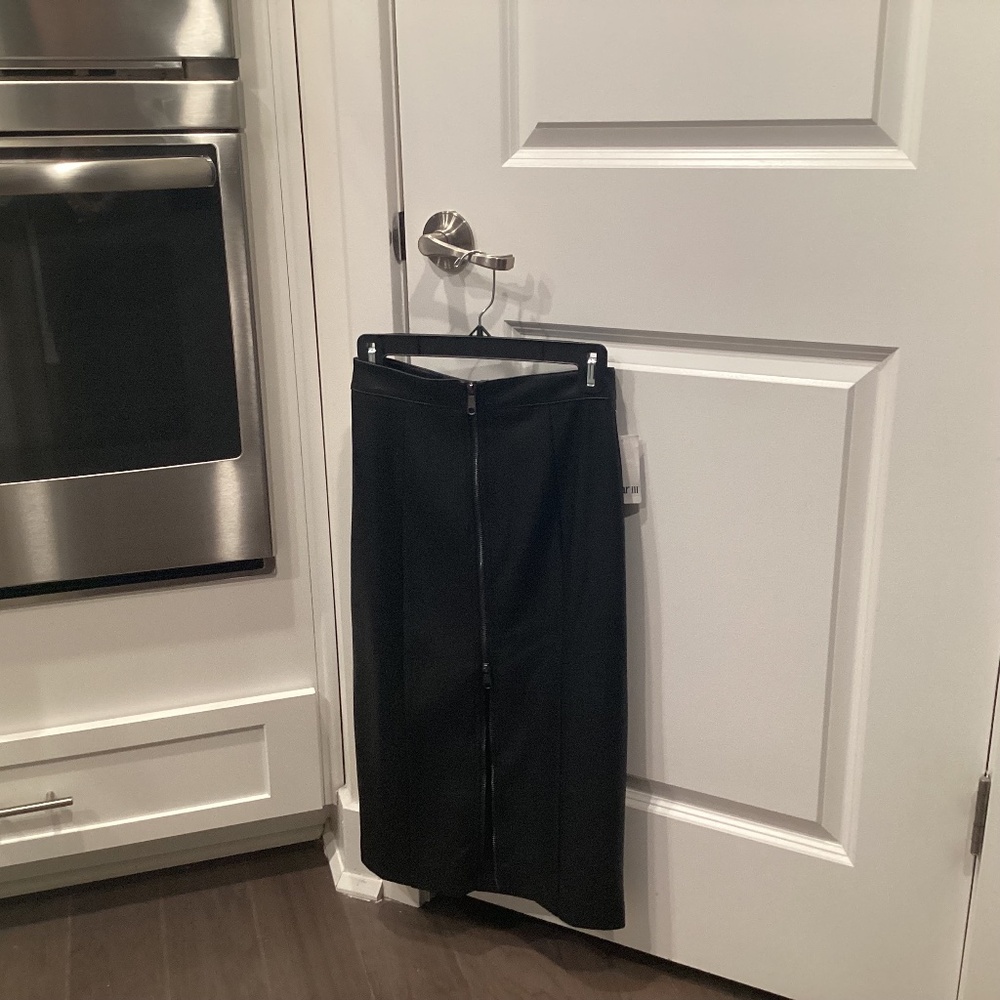 Bar lll faux leather skirt